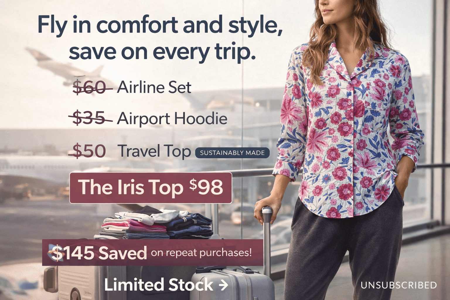 Only a few Iris Tops left - act now!