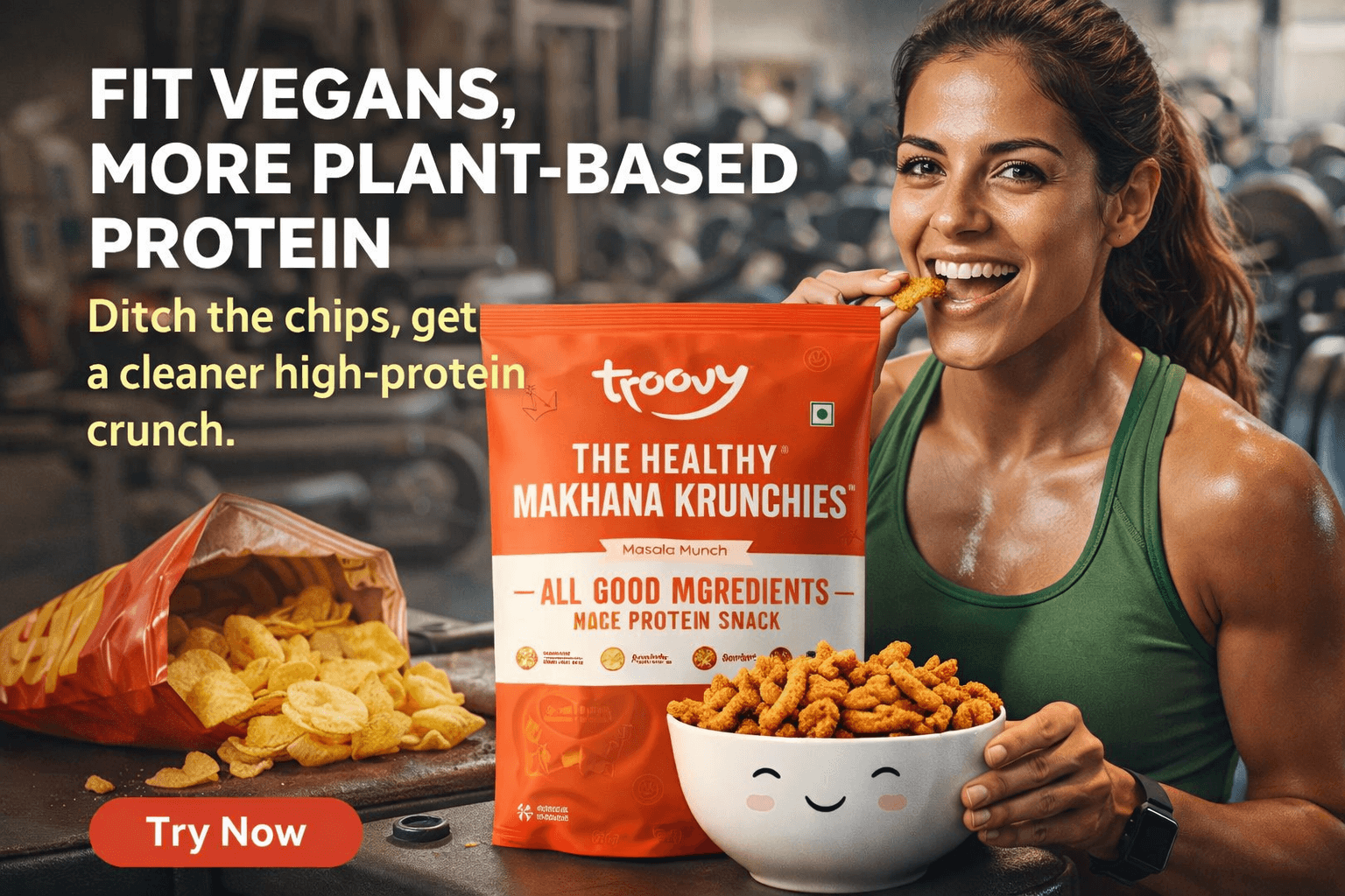 Calling all vegan fitness fans-your snack game just got upgraded!