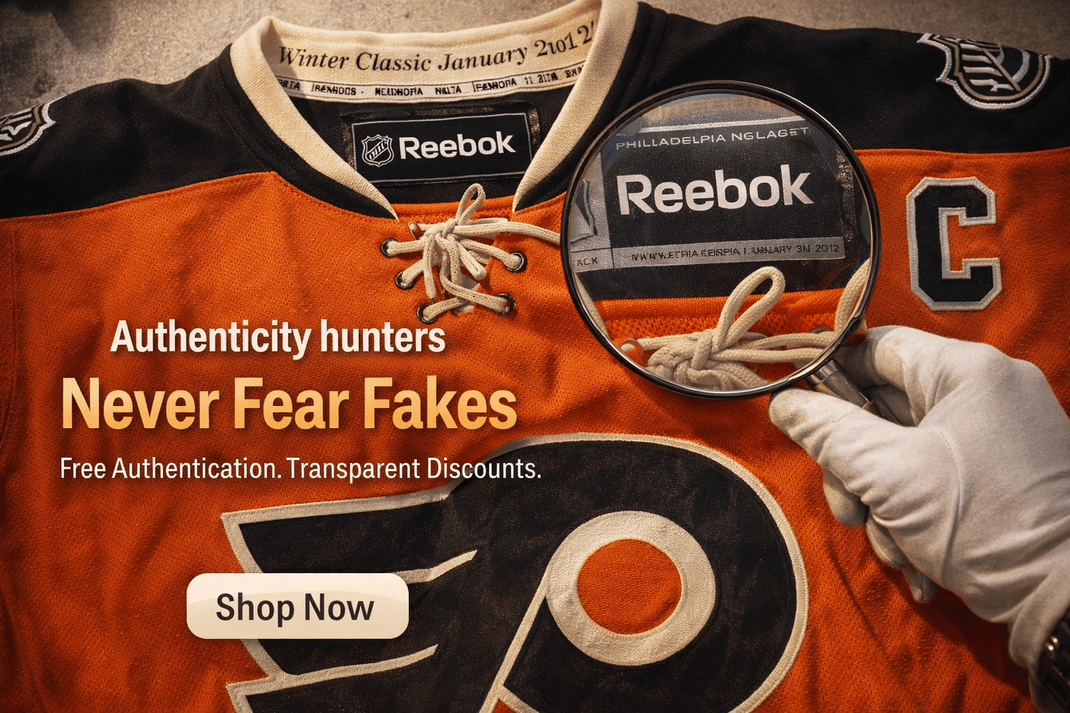 Authenticity hunters, this is for you.