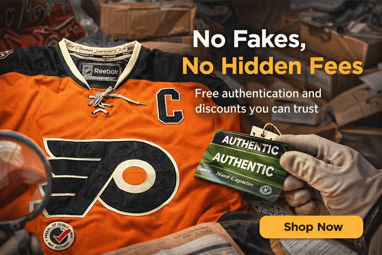 Zero fake fear, guaranteed.