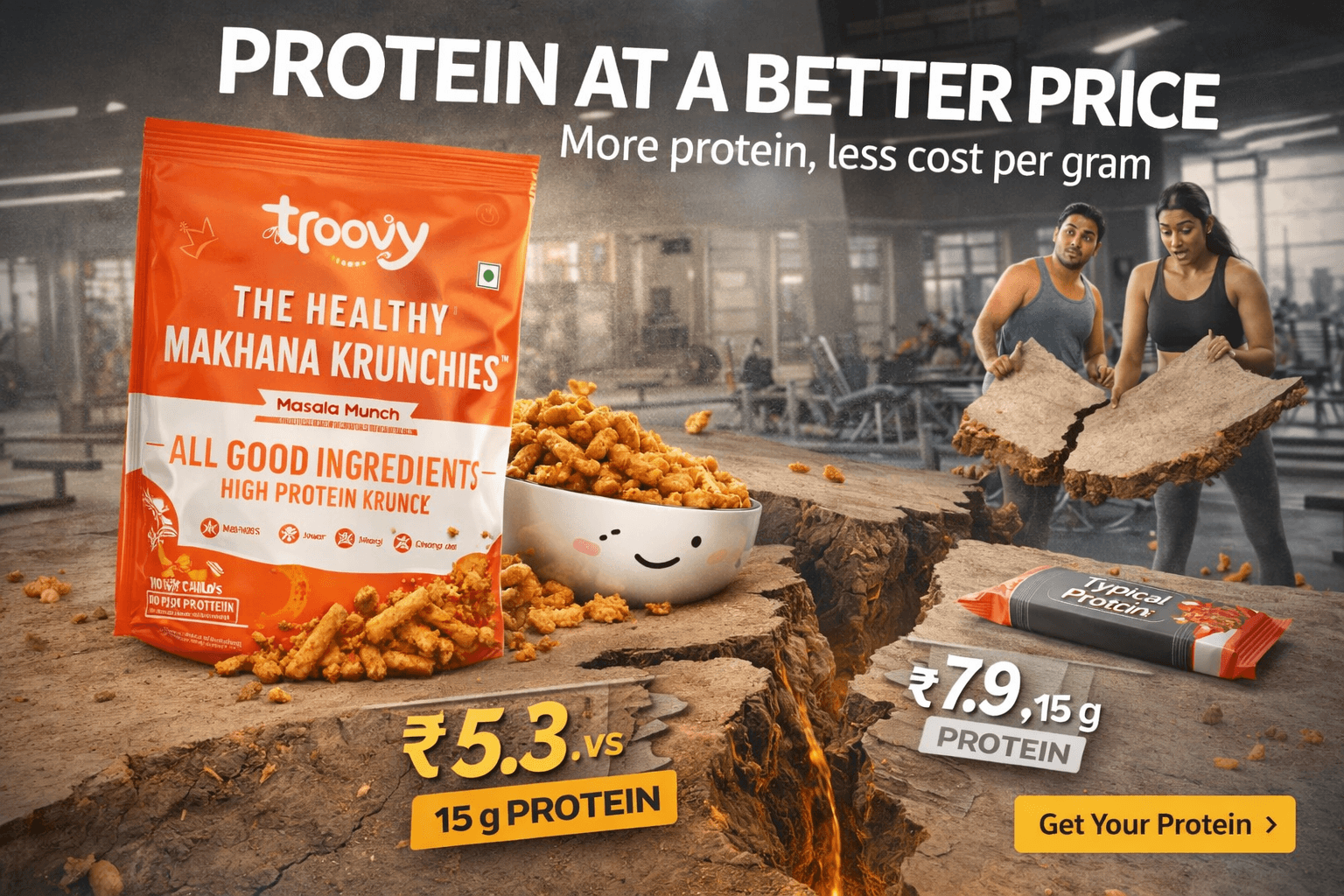 What if your snack costs less than a coffee but fuels your workout?