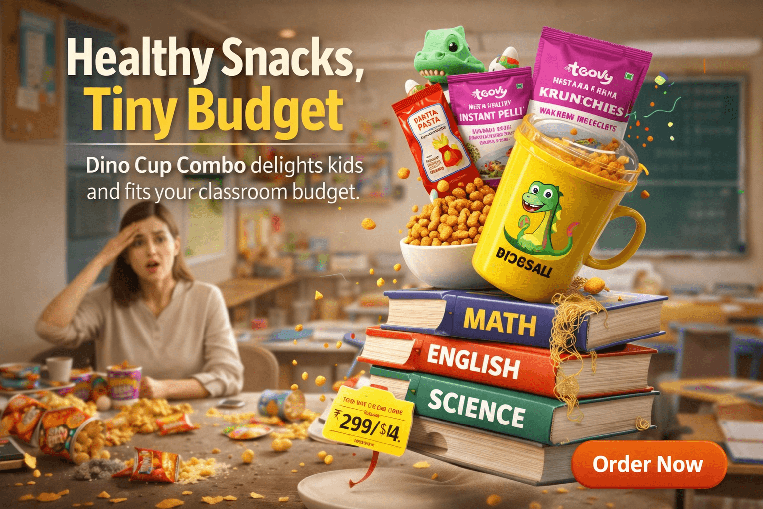 Teachers, tired of snack overwhelm?