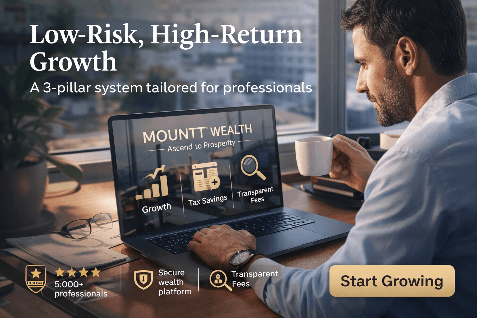 What do top earners do for wealth?