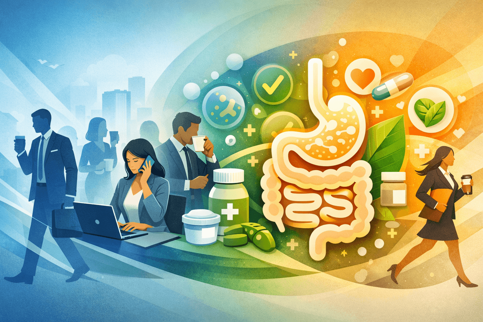 Busy Professionals Want Easy Gut Health