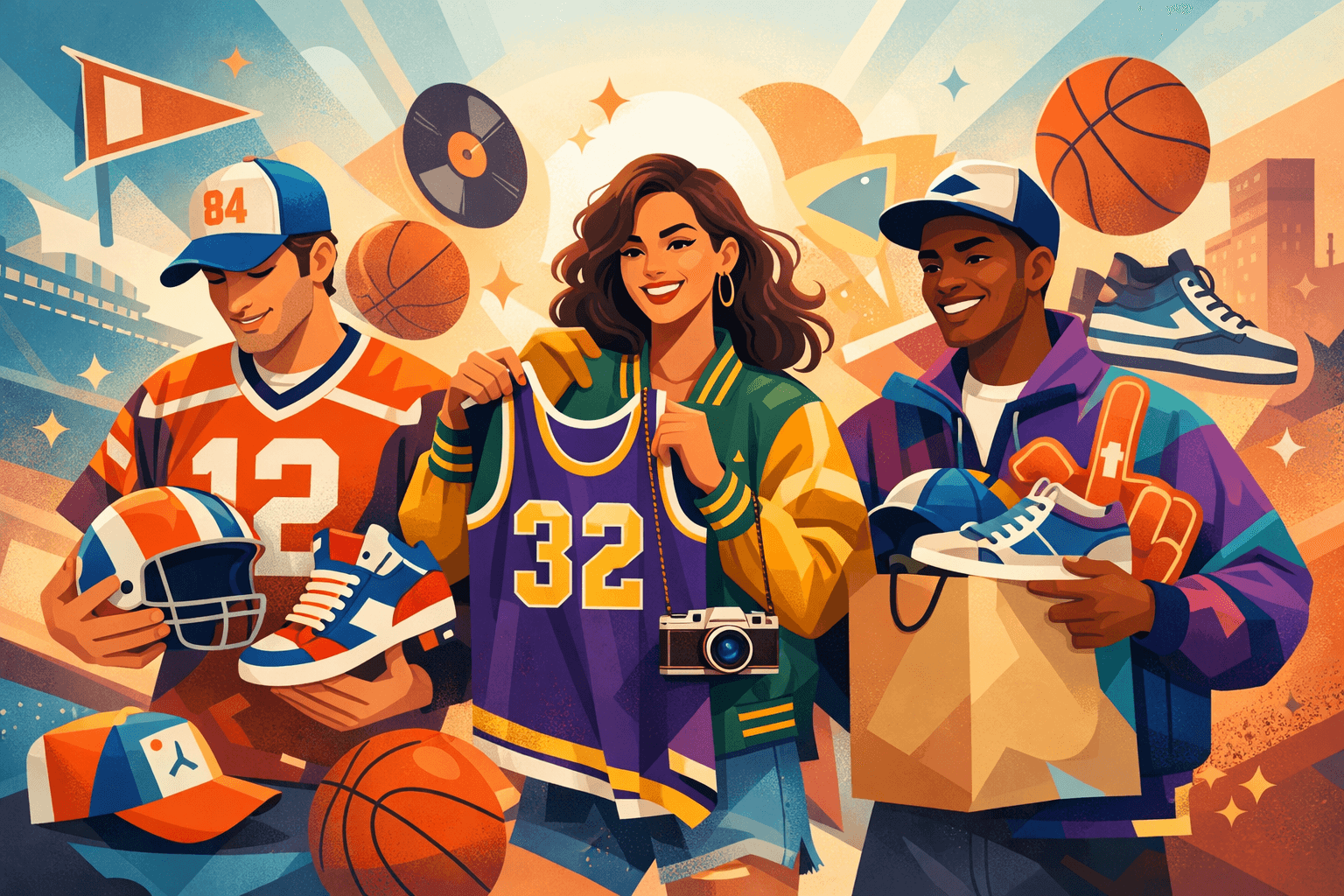 Fans Buying Vintage Sports Gear