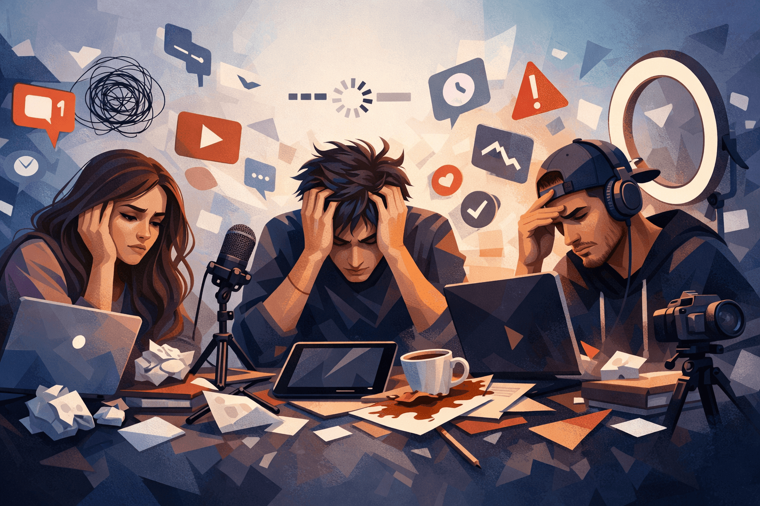 Freelance Creators Struggling With Content