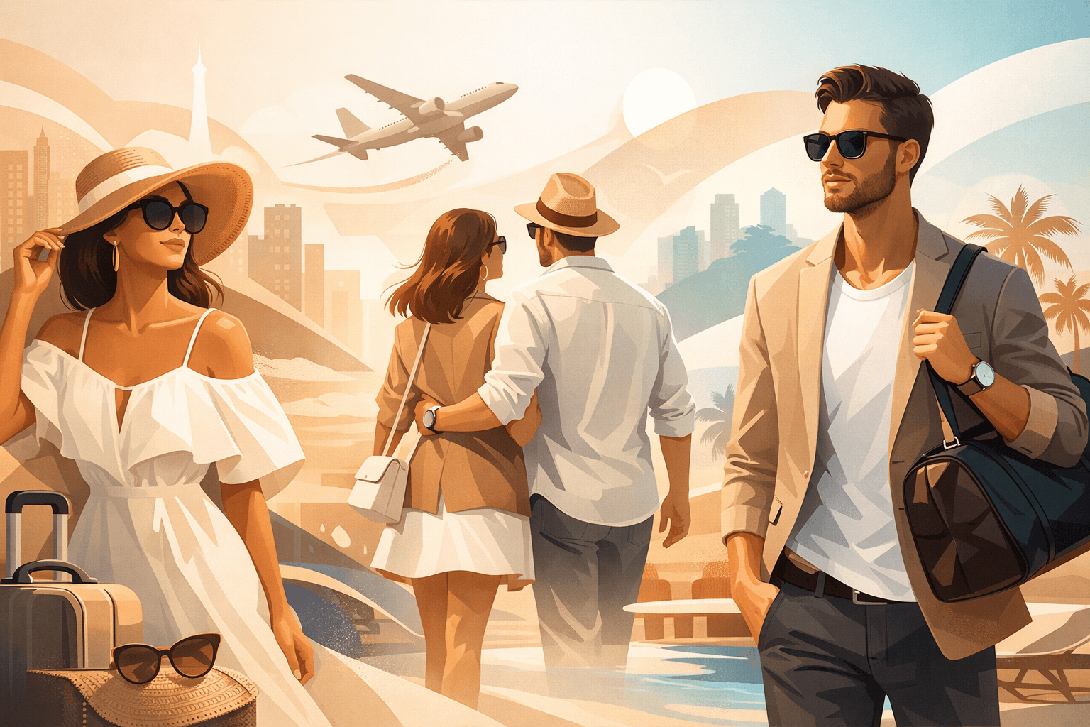 Travelers Seeking Stylish Comfort