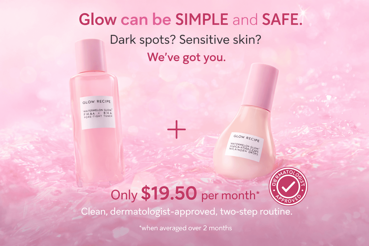 What if your glow cost less than a latte?
