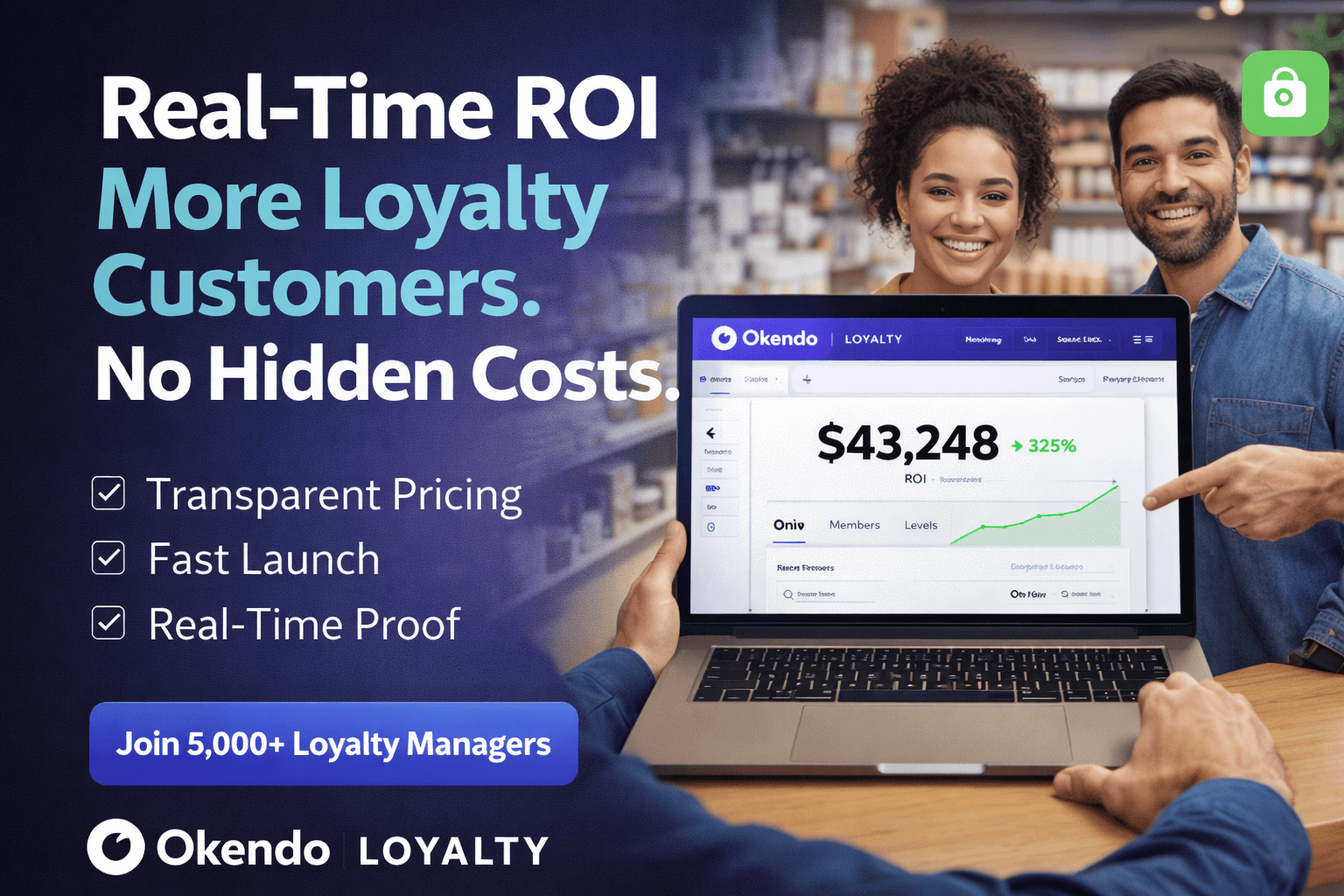 Instant ROI proof for loyalty managers